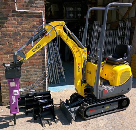 1.5 ton mini digger breaker|concrete breaker for mini excavator.